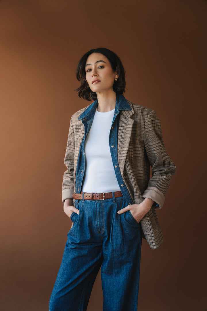 Whitney Denim Button Down Shirt