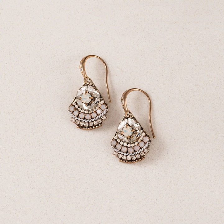 Garland Drop Crystal Beaded Earring