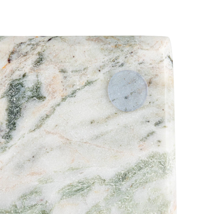 Marble cheese board with canape knife from Creative Co-op, featuring a sleek surface and elegant presentation for serving cheese and snacks.