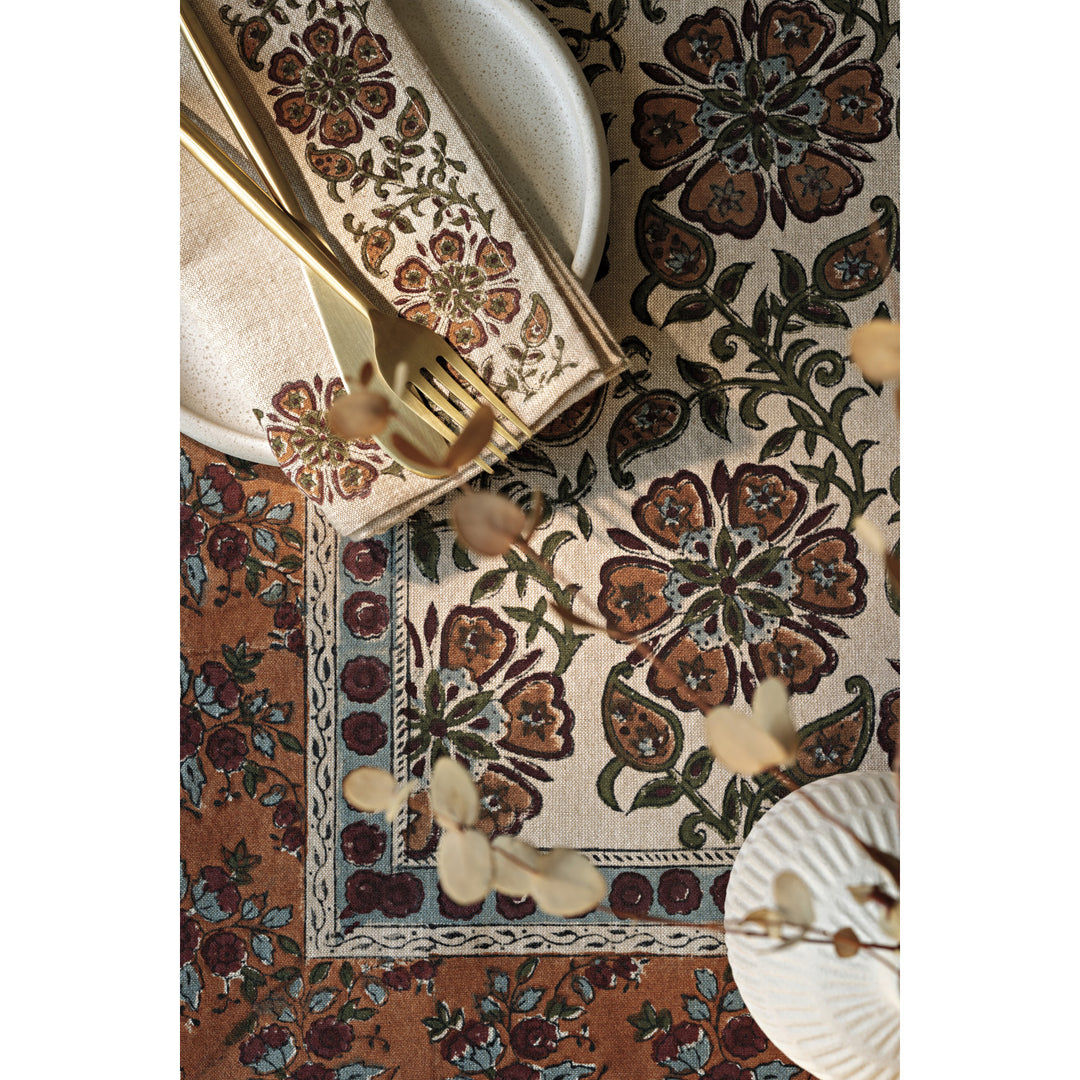 Elysian Block Print Napkins Set