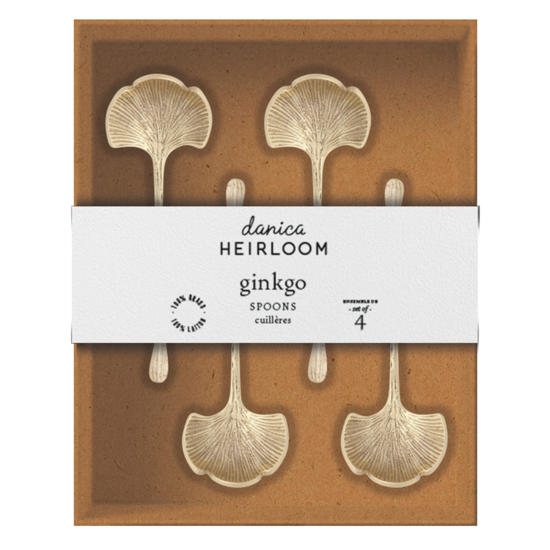 Ginkgo Spoons Set