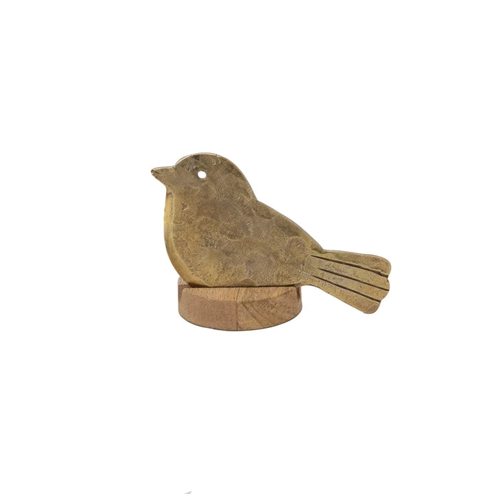 Creative Co-op Little Chirp Cheese Knife with a charming bird-shaped body for serving and cutting cheese.