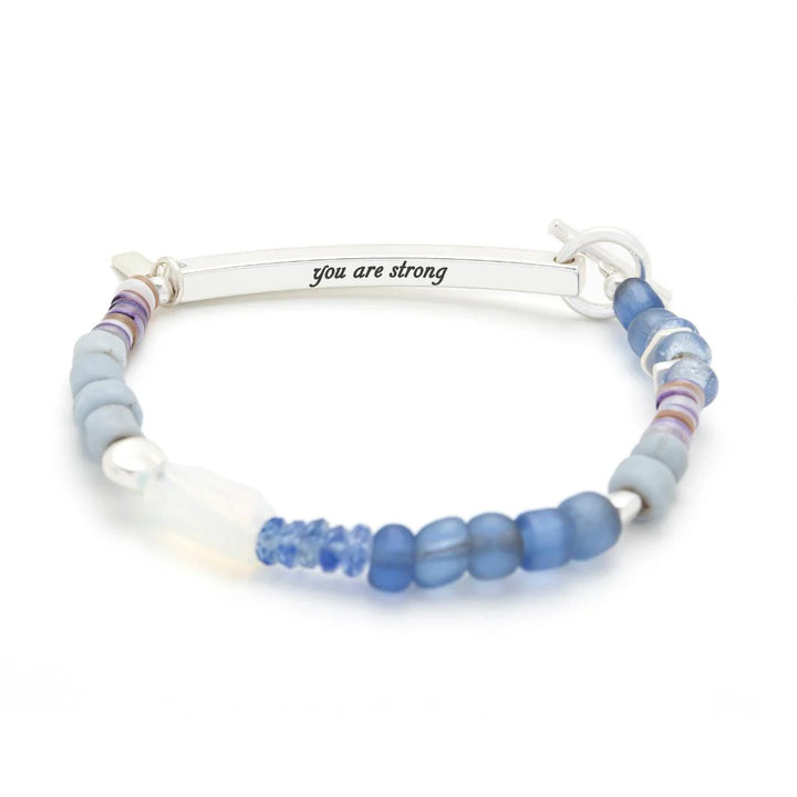 Hidden Message Beaded Bracelet