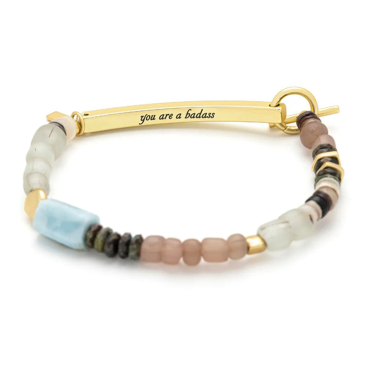 Hidden Message Beaded Bracelet