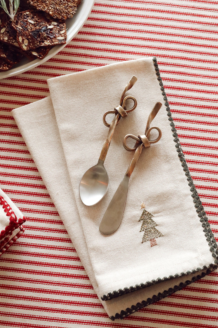 Tied Bow Spreader Set