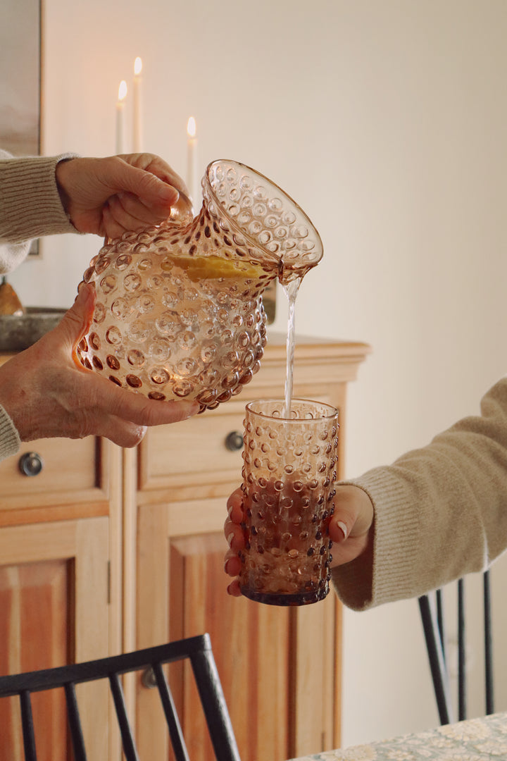 Hobnail Tumbler Glass
