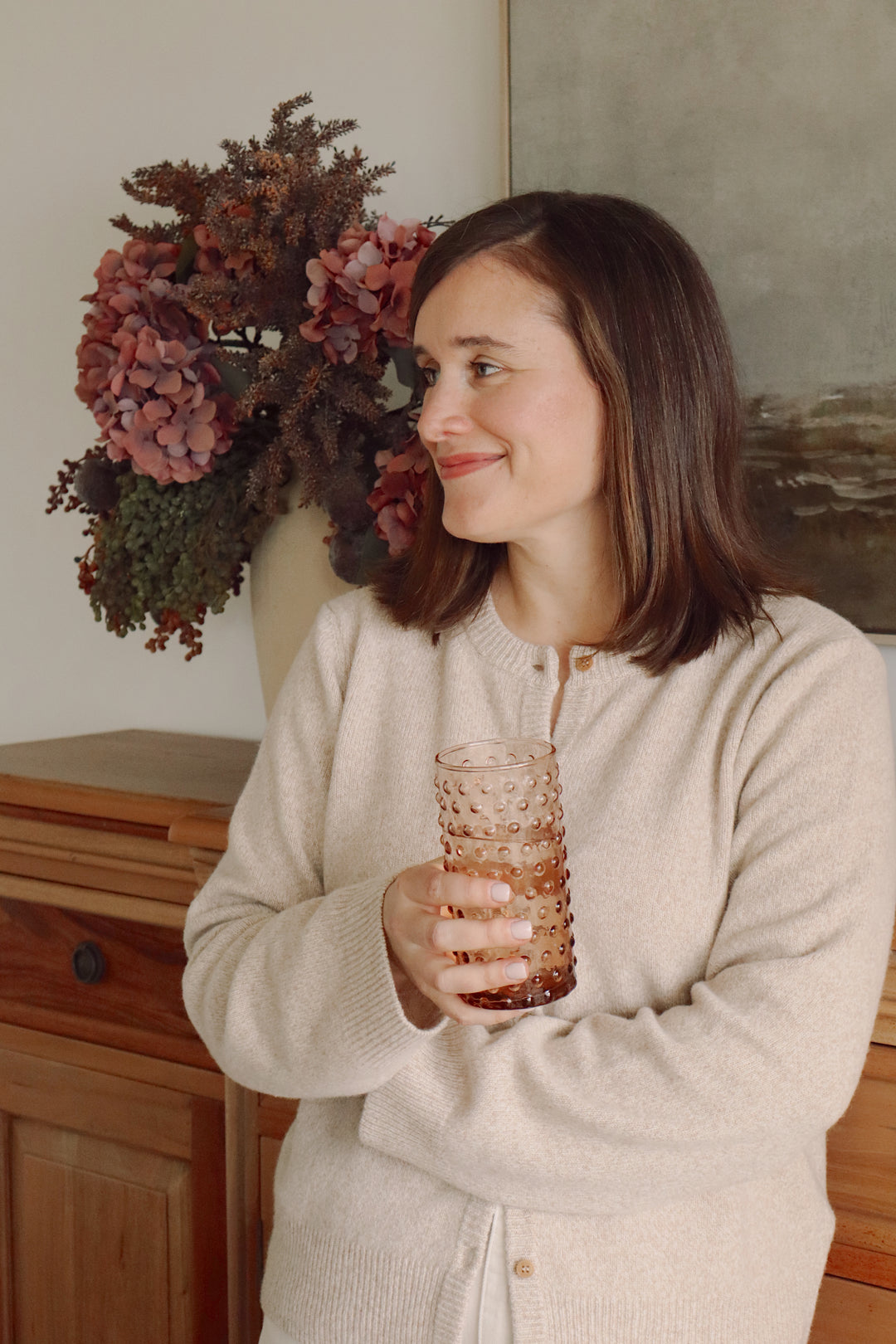 Hobnail Tumbler Glass