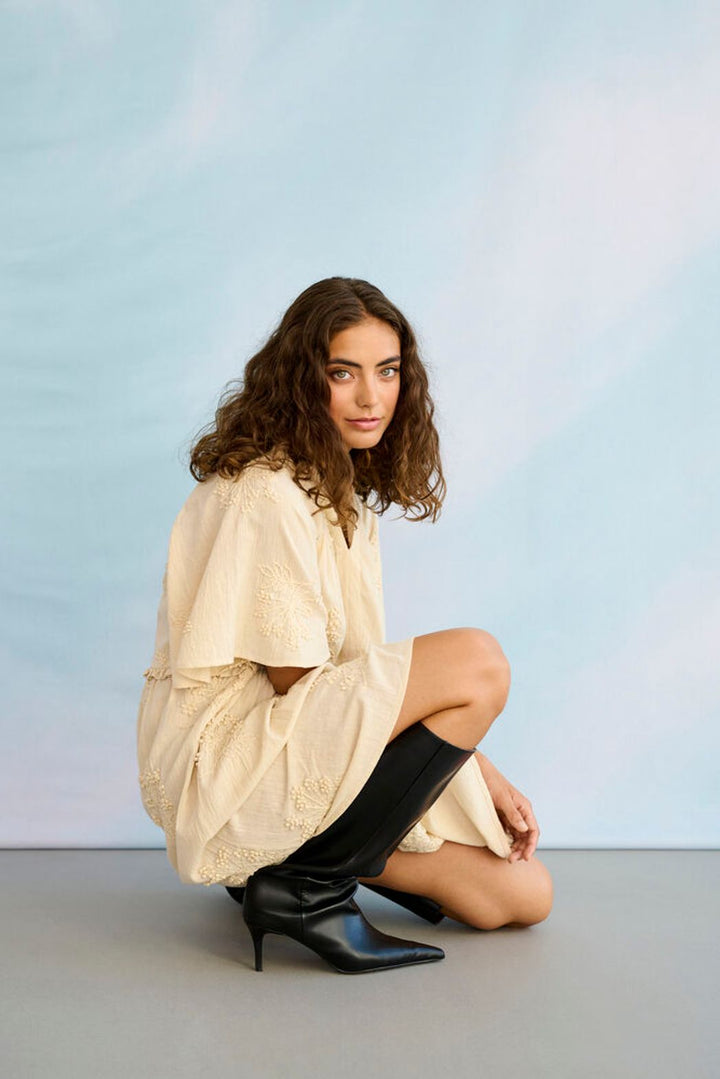 Jalia Embroidered Dress