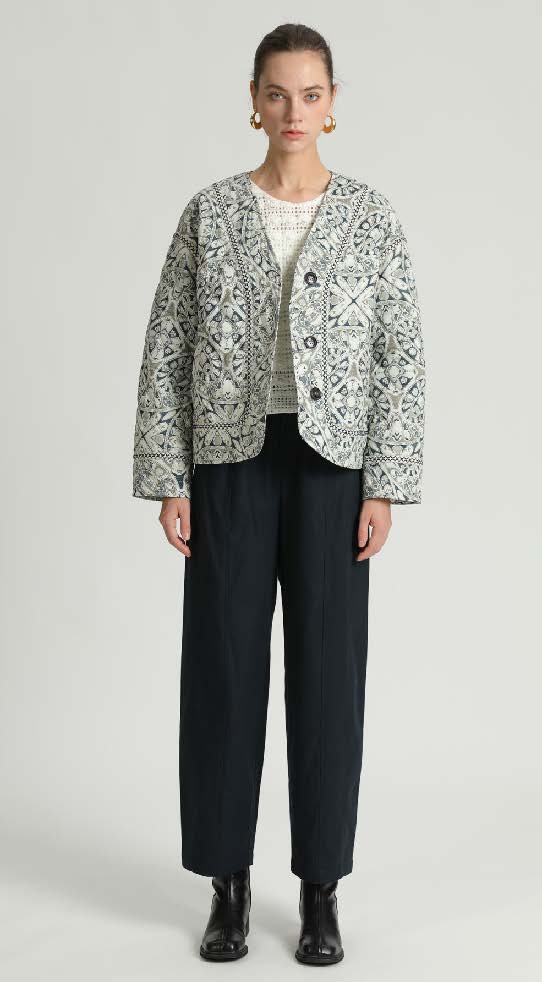 Jeanie Quilted Fall Jacket