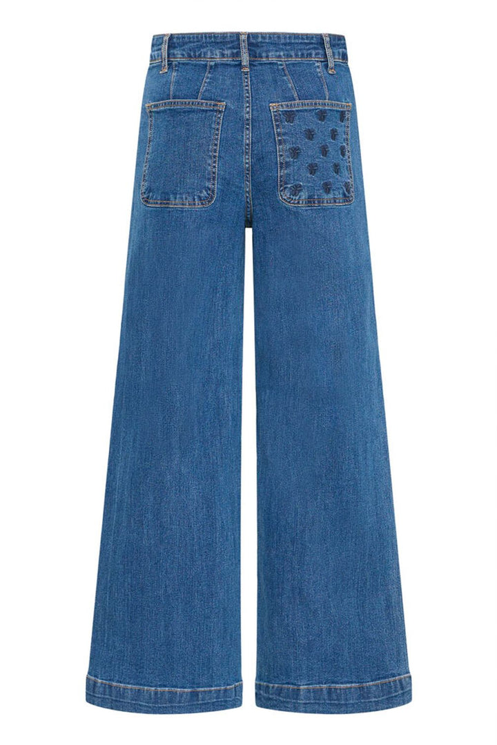 Komma Wide Leg Jean