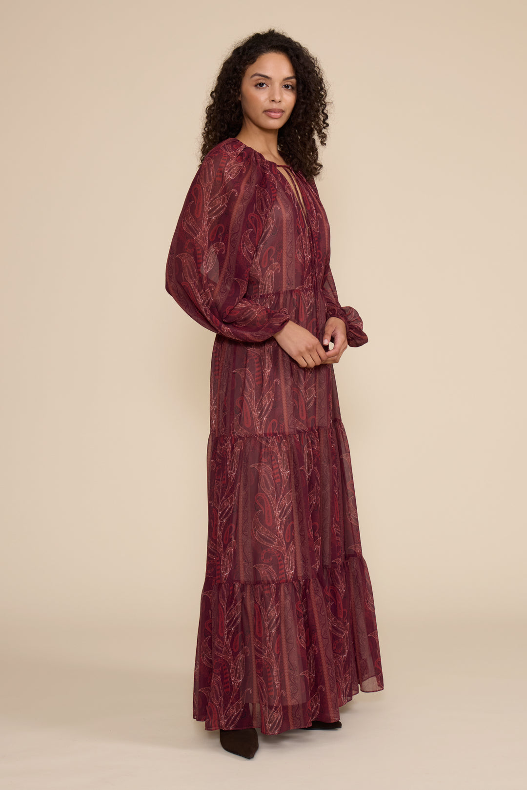 Alessandra Paisley Maxi Dress
