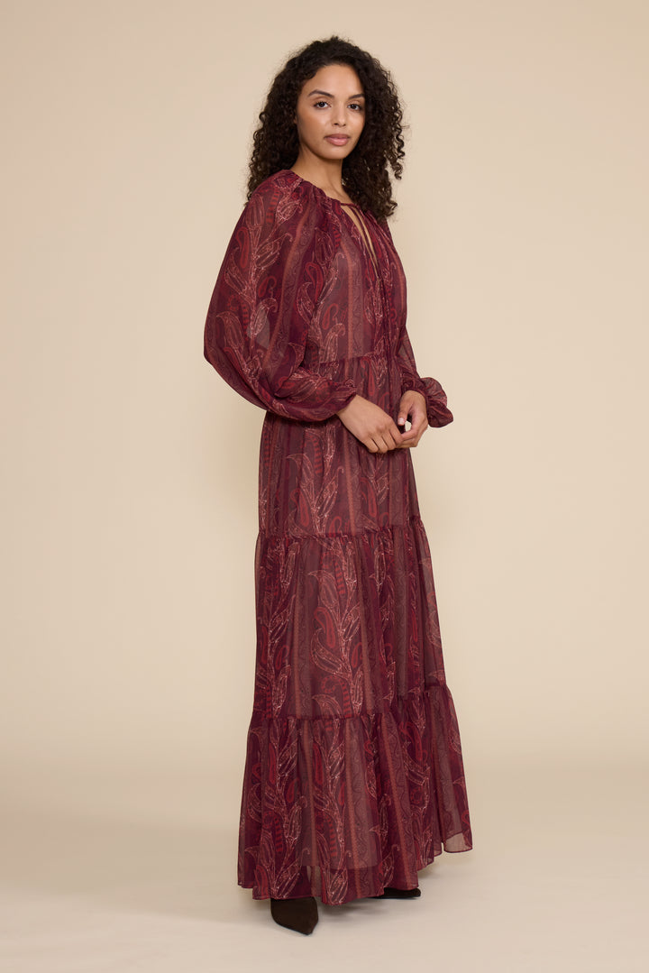 Alessandra Paisley Maxi Dress