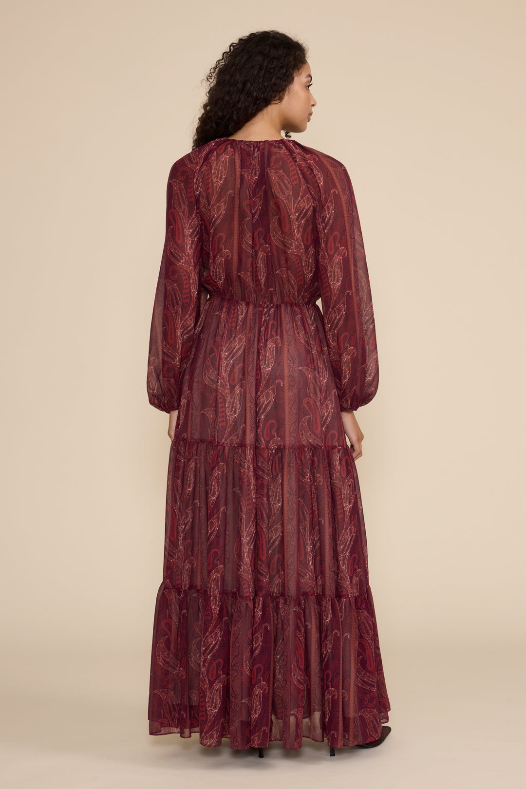 Alessandra Paisley Maxi Dress