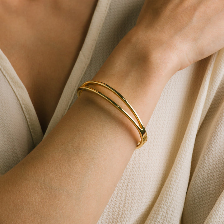 Latitude Click Bangle Bracelet