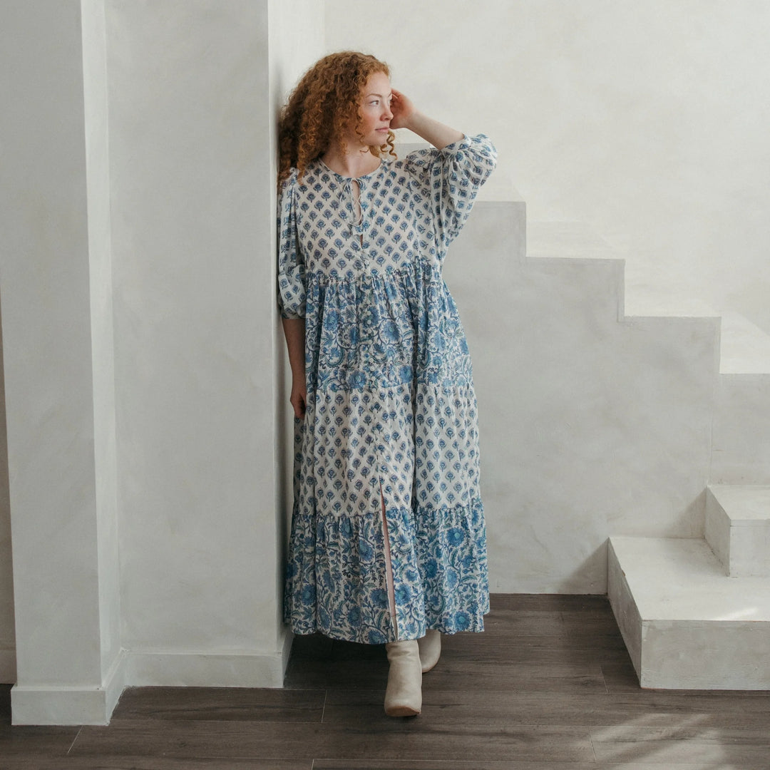 lilah maxi dress Lilah Modest Sequin Maxi Dress