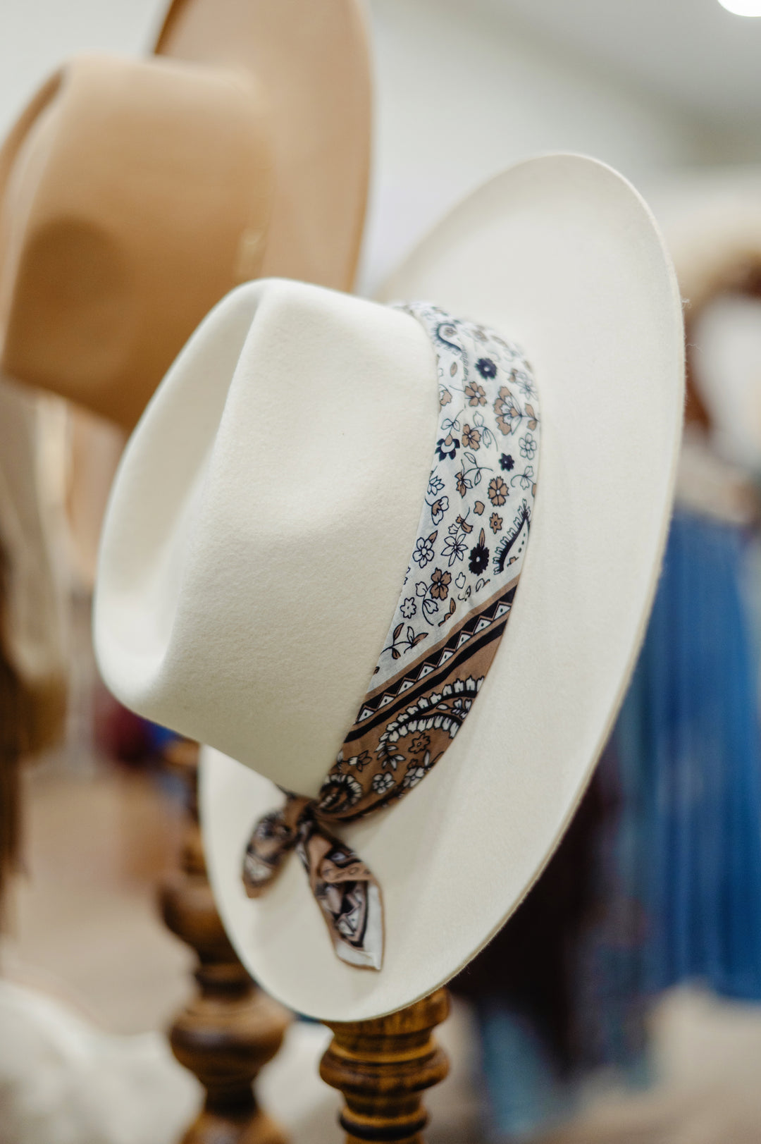 Kooringal Goulburn wide brim fedora hat with a stylish brim and band, perfect for sun protection and fashion.