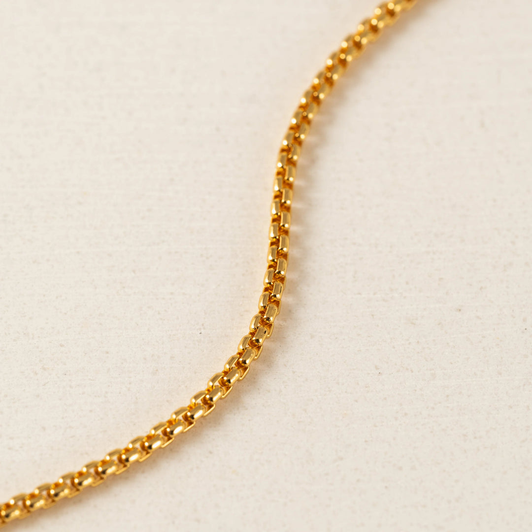 Marquise Groove Necklace- Opal/ Gold