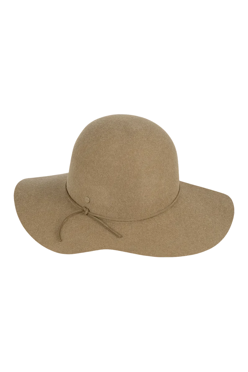 Meredith Wide Brim Wool Hat