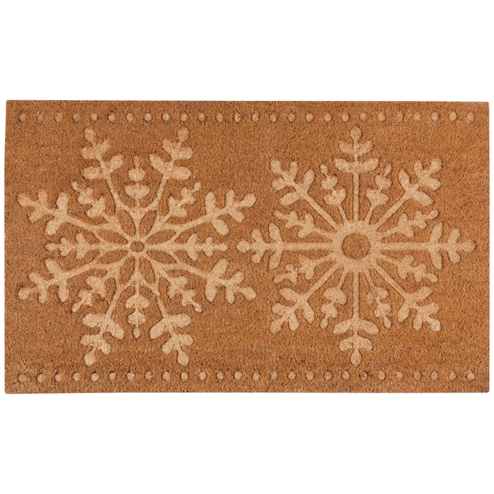 Good Tidings Coir Doormat