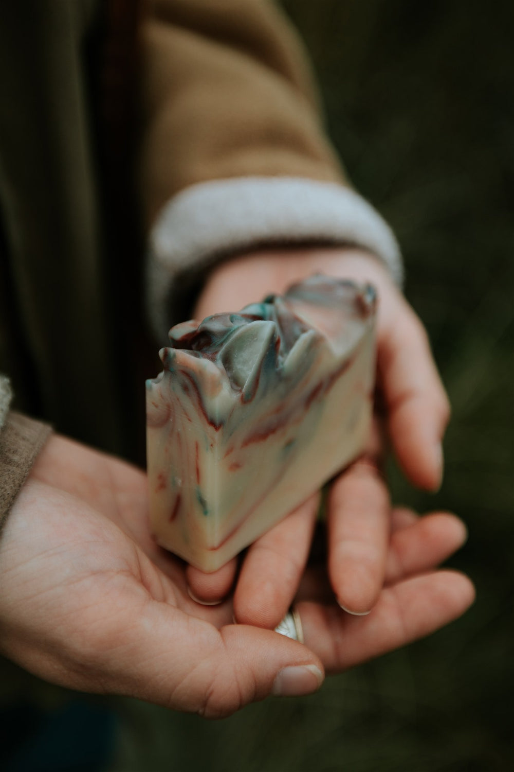 RavenSong Soap & Candle Beachcomber Artisan Hand Soap with citrus and peppercorn scent.
