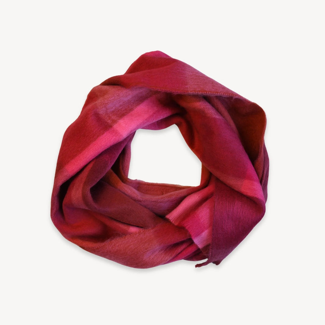Alpaca Wool Seamless Scarf