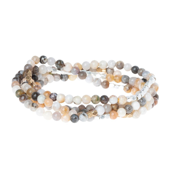 Stone Wrap Bracelet/ Necklace