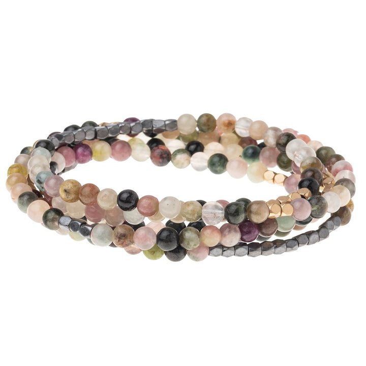 Stone Wrap Bracelet/ Necklace