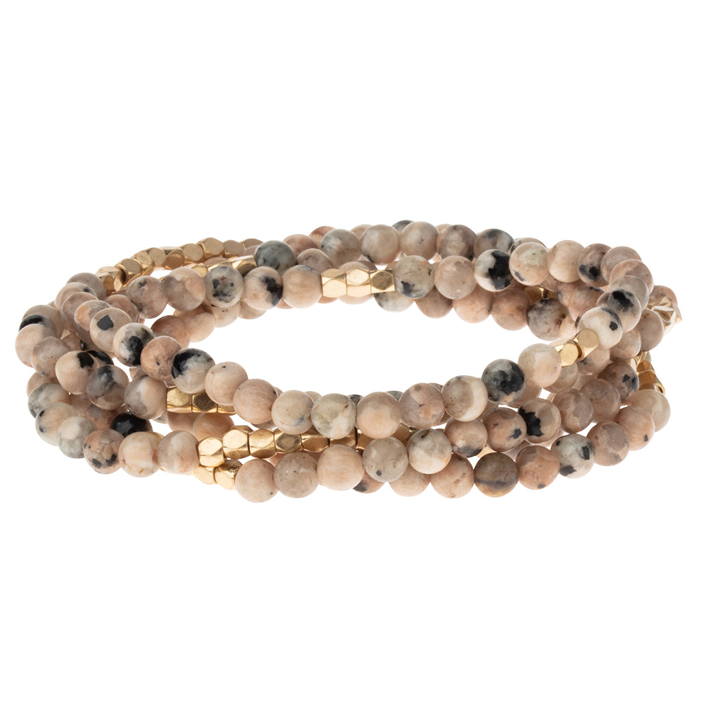 Stone Wrap Bracelet/ Necklace