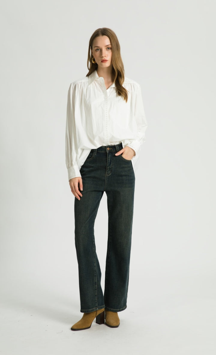 Illy Button Front Blouse