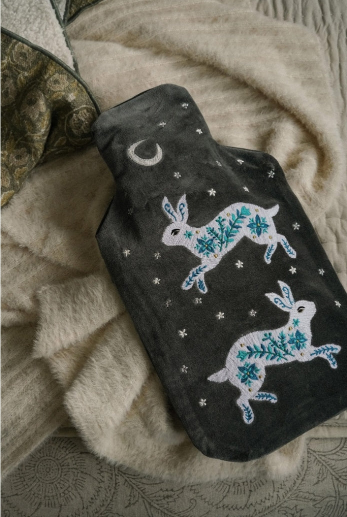Celestial Rabbit Hot Water Bottle
