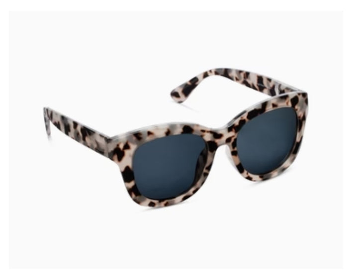 Peepers Center Stage polarized sunglasses with black frames and tinted lenses, showcasing stylish eyewear design on a white background.
