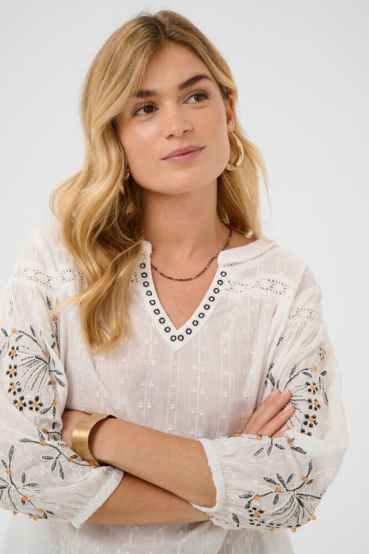 Sereni Embroidered Blouse