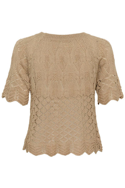 Sevija Knit Short Sleeve Top