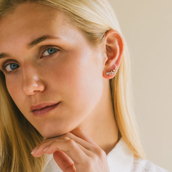 Sonata Pearl Climber Earring