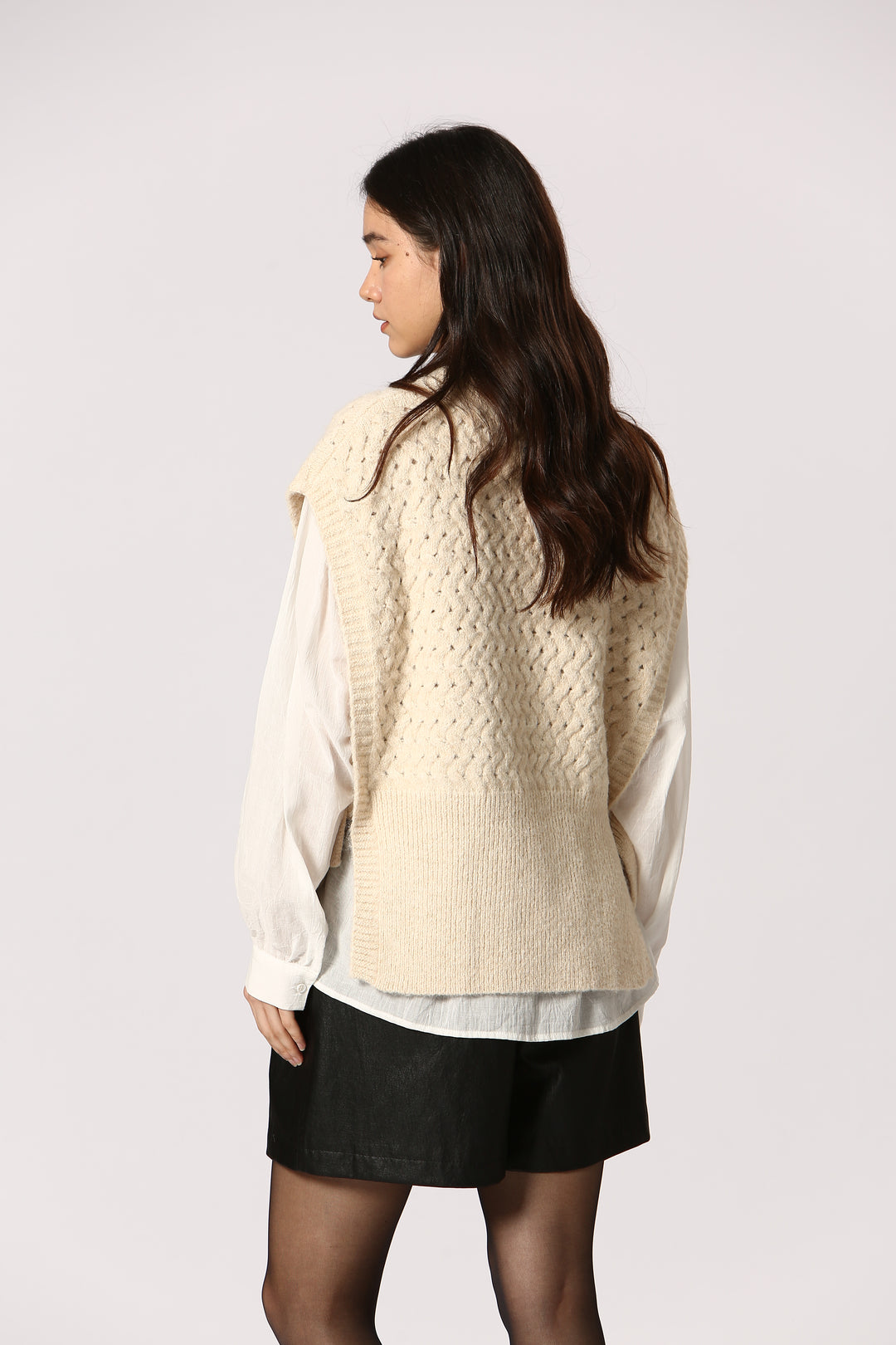 Cloud Knit Sweater Vest