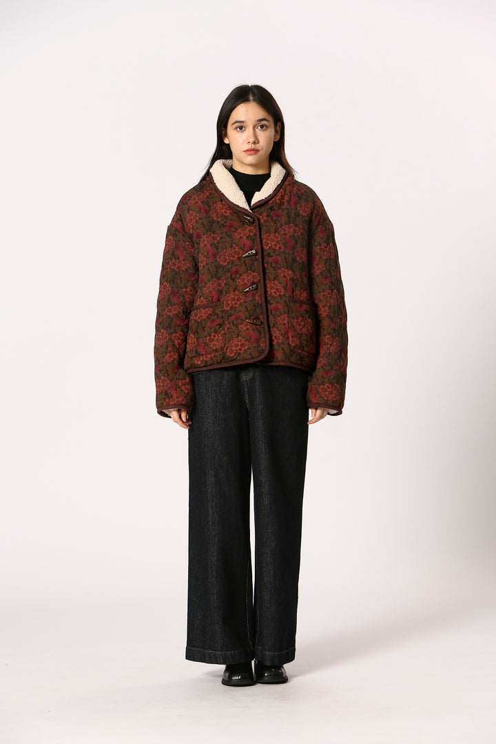 Autumn Bloom Quilted Jacket