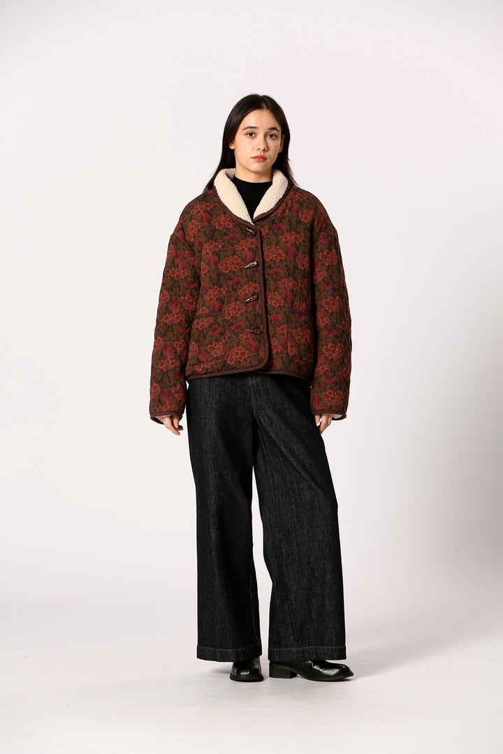 Autumn Bloom Quilted Jacket