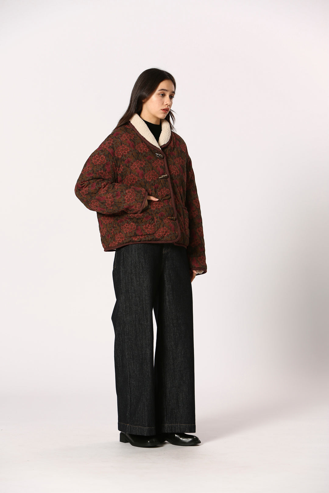 Autumn Bloom Quilted Jacket