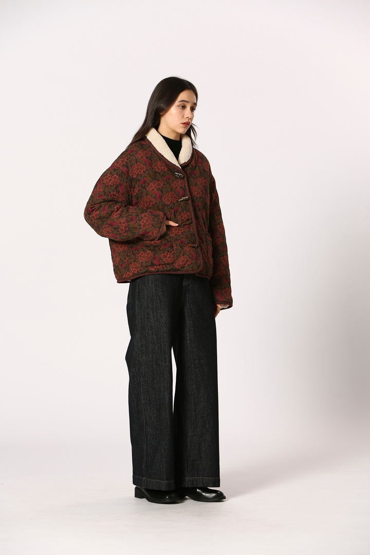 Autumn Bloom Quilted Jacket