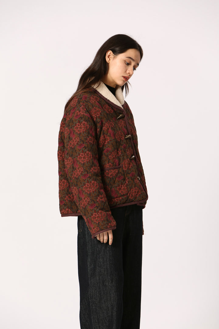 Autumn Bloom Quilted Jacket
