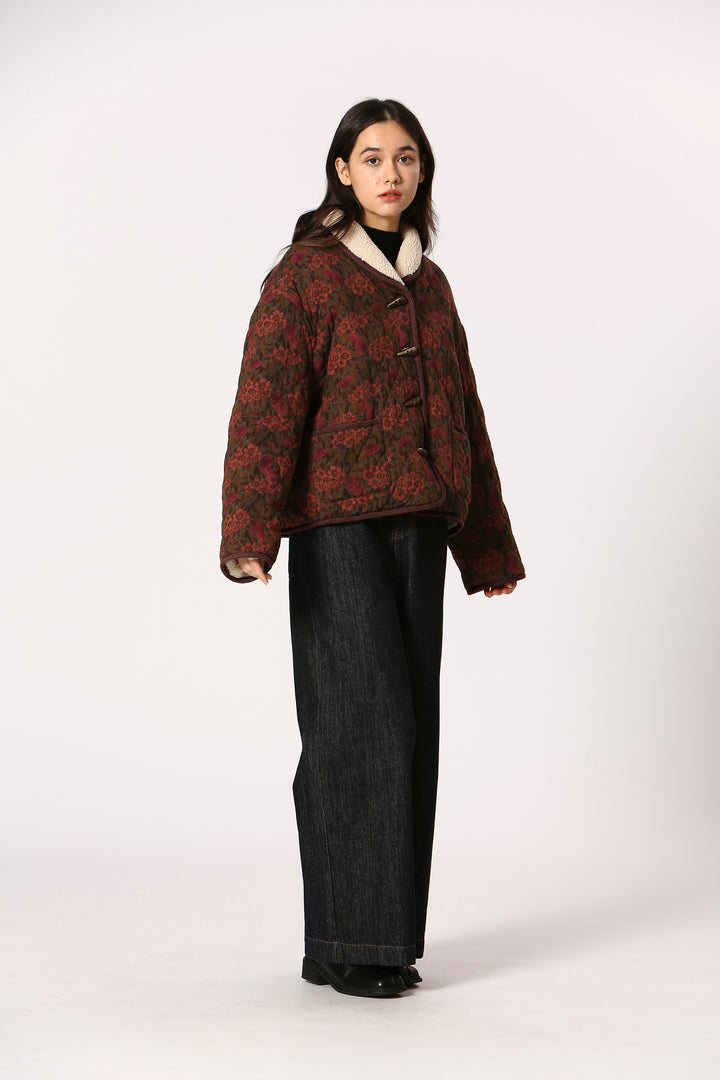 Autumn Bloom Quilted Jacket