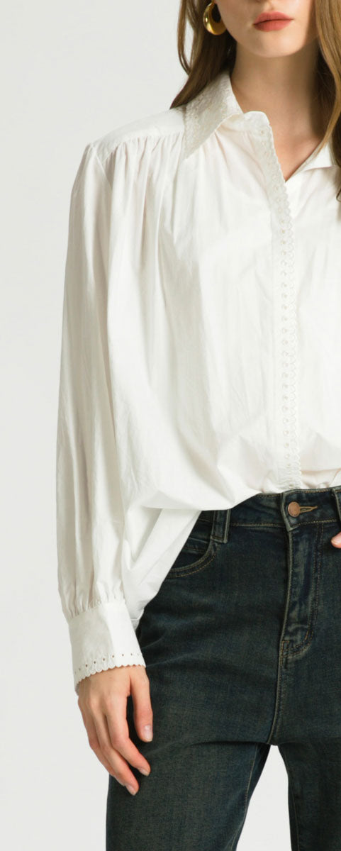 Illy Button Front Blouse