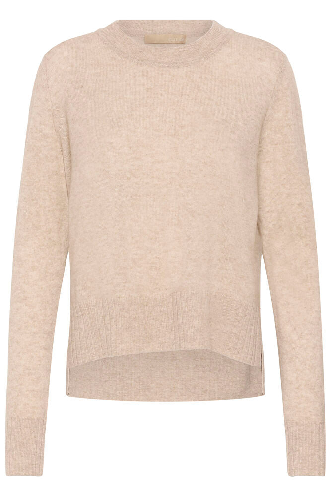 Taia Arrow Cashmere Blend Knit Pullover