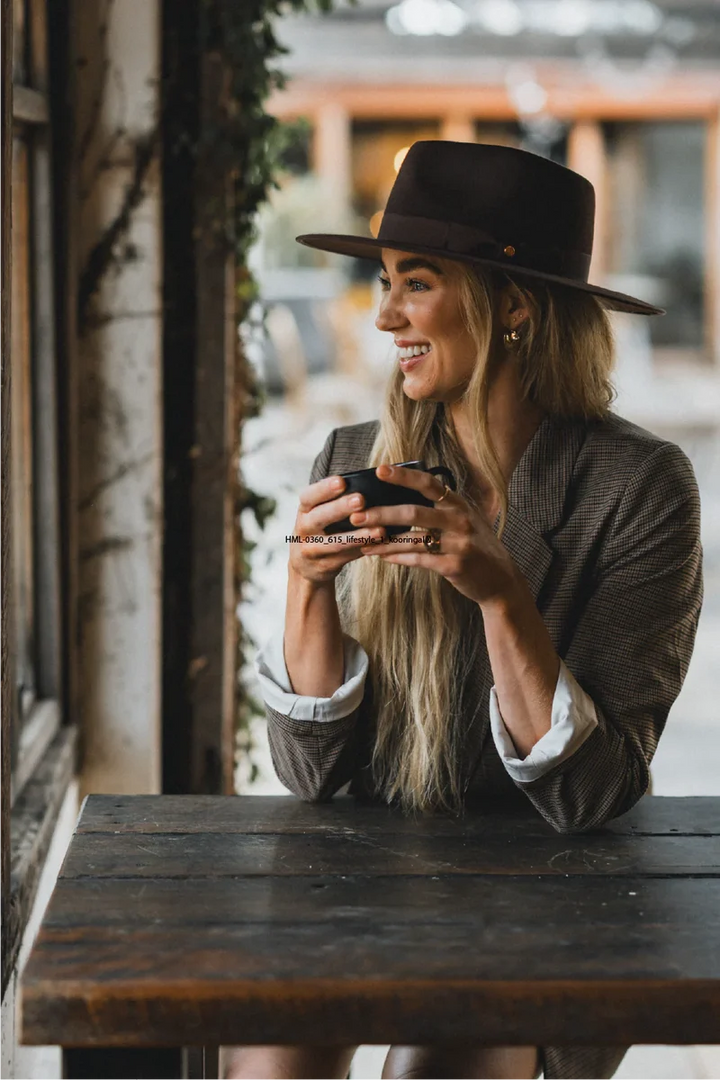 Tara Wool Felt Fedora Hat