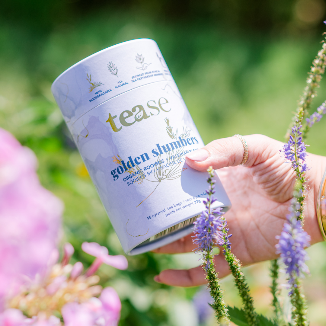 Golden Slumbers natural sleep aid tea adaptogen superfood 