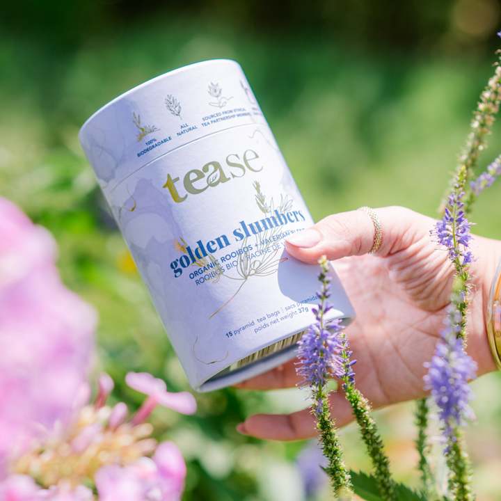 Golden Slumbers natural sleep aid tea adaptogen superfood 