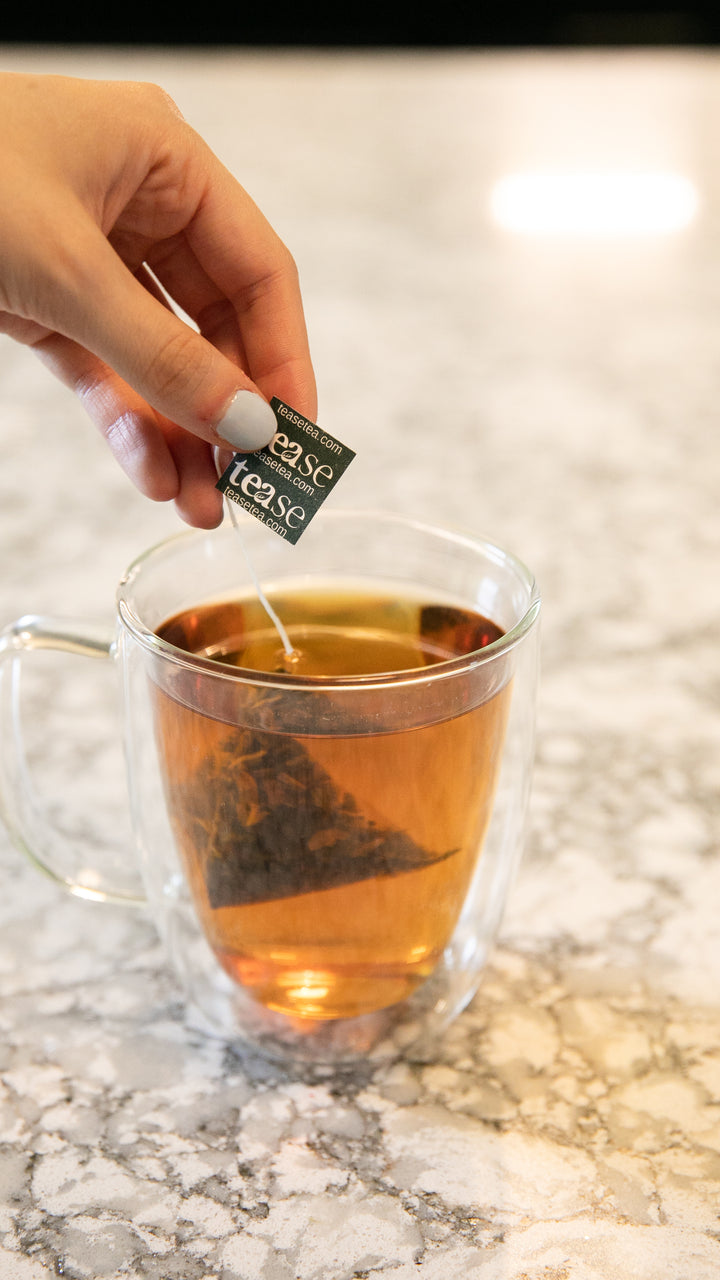 focus and flow natural tea adaptogen superfood  mint  yerba mate