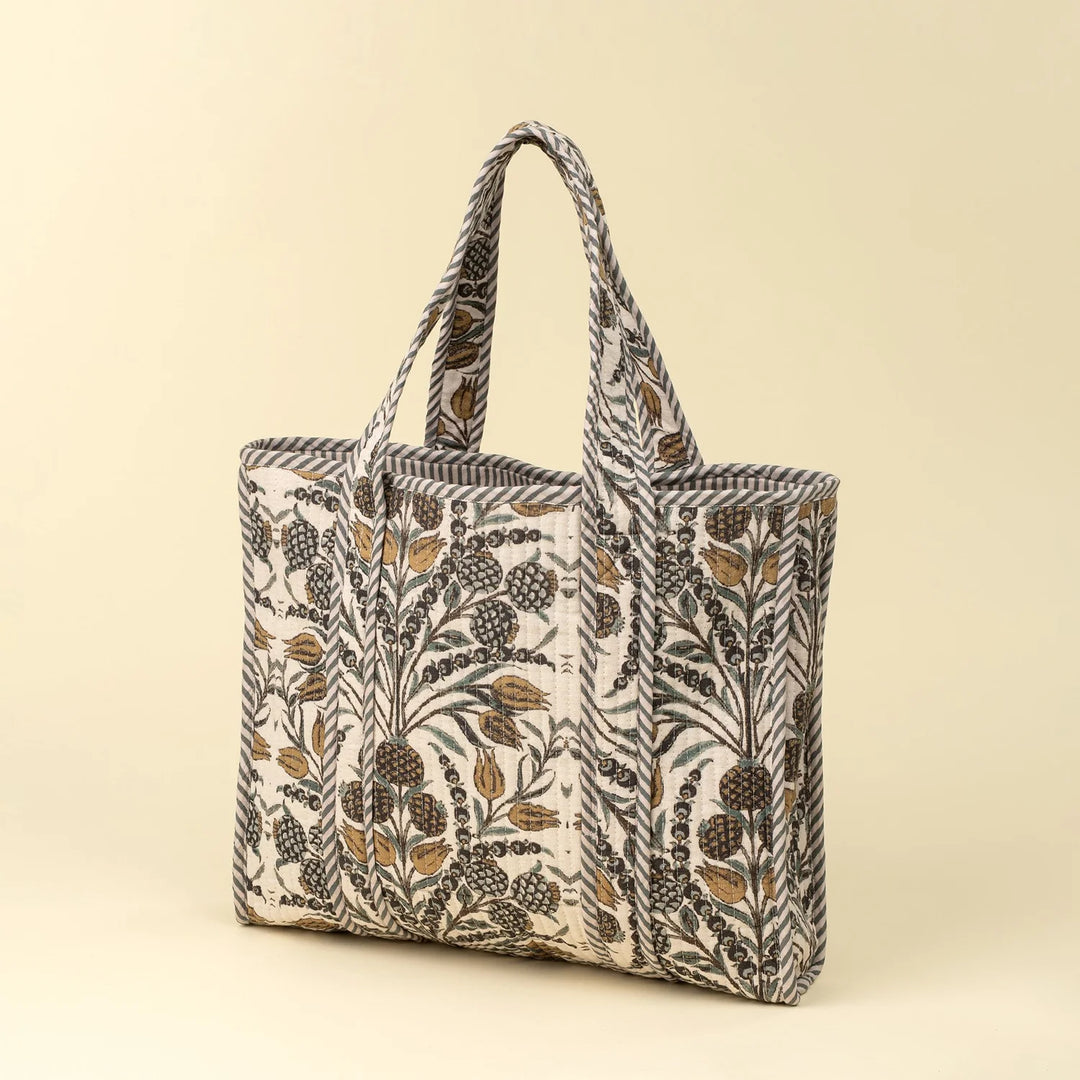 Tropicana Quilted Tote Bag