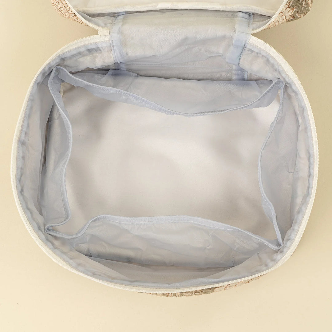 Tropicana Quilted Cotton Vanity Bag