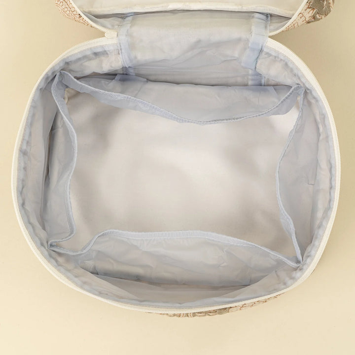 Tropicana Quilted Cotton Vanity Bag